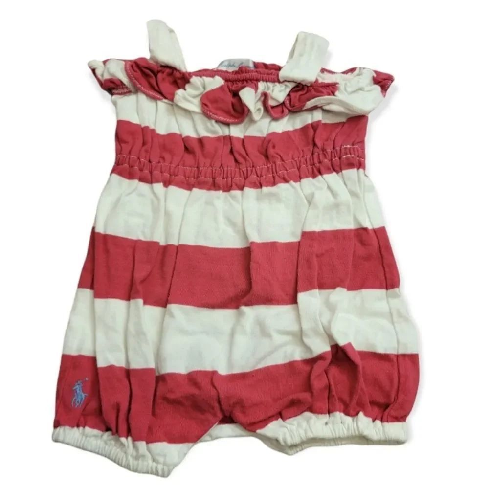 Ralph Lauren stripped romper 6mo